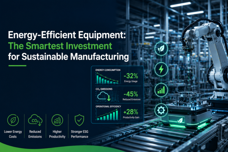 Energy-Efficient Equipment: The Smartest Investment for Sustainable Manufacturing